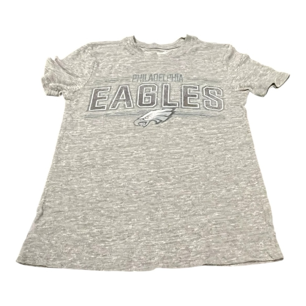 Reebok‎ Philadelphia Eagles Youth Small (7/8) Gray Vintage Look T-Shirt NFL